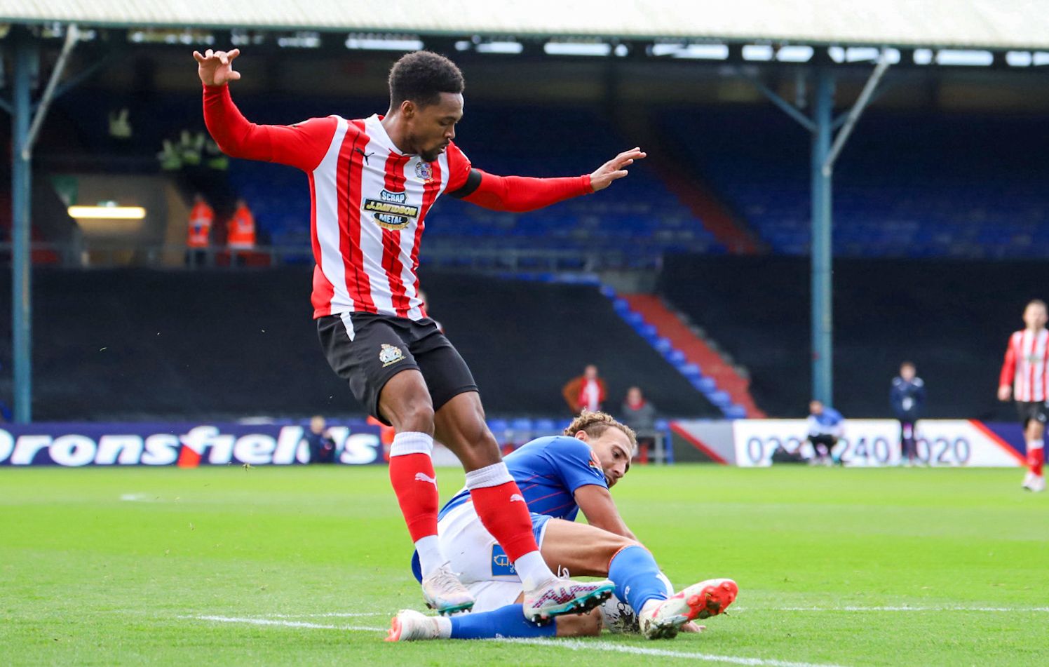 Altrincham FC on X: Bermuda's finest 🇧🇲 Justin Donawa got off the mark  for Alty last Saturday with this well-taken strike against Ebbsfleet United  ⚽️ You just love to see it, @jdonawa14