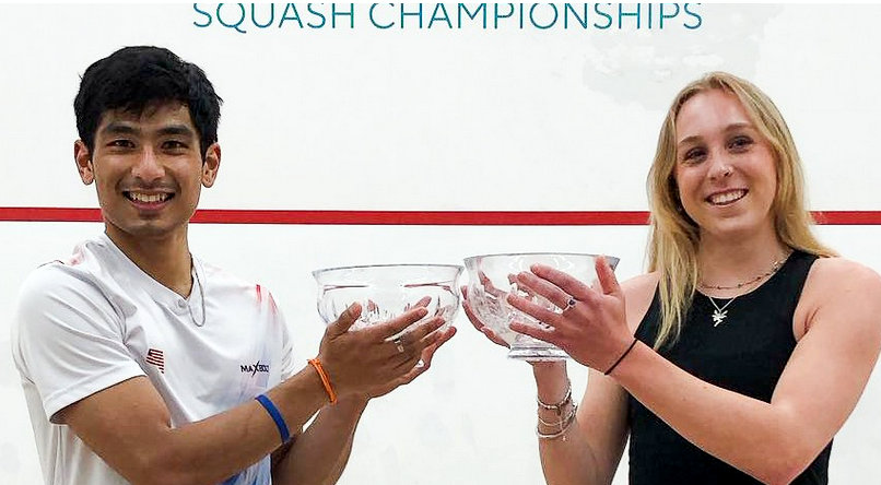 Jeeva & Prow Crowned Bermuda Open Squash Champions (Squash)