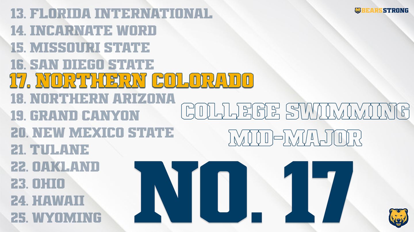 Moore & Northern Colorado Ranked 17th (Swimming)