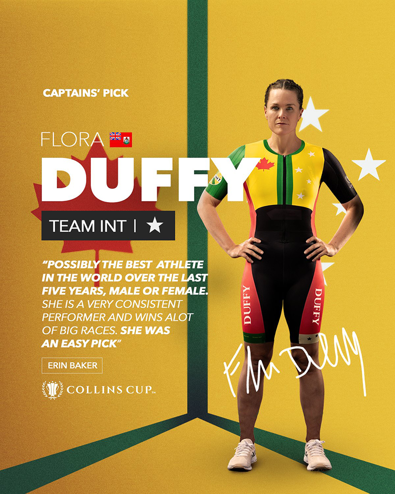 Dame Flora Duffy Ready for Collins Cup Debut (Triathlons)