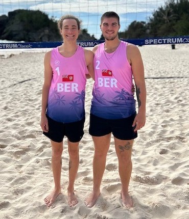 Cooke & Somerville Finish 14th in U23 Beach Tournament (Volleyball)